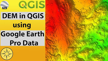 Create DEM in QGIS using data from Google Earth Pro
