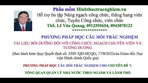 Quản lý nhà nước theo ngành là gì năm 2024