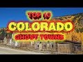 👻Top 10 Colorado Ghost Towns. A few are still standing.