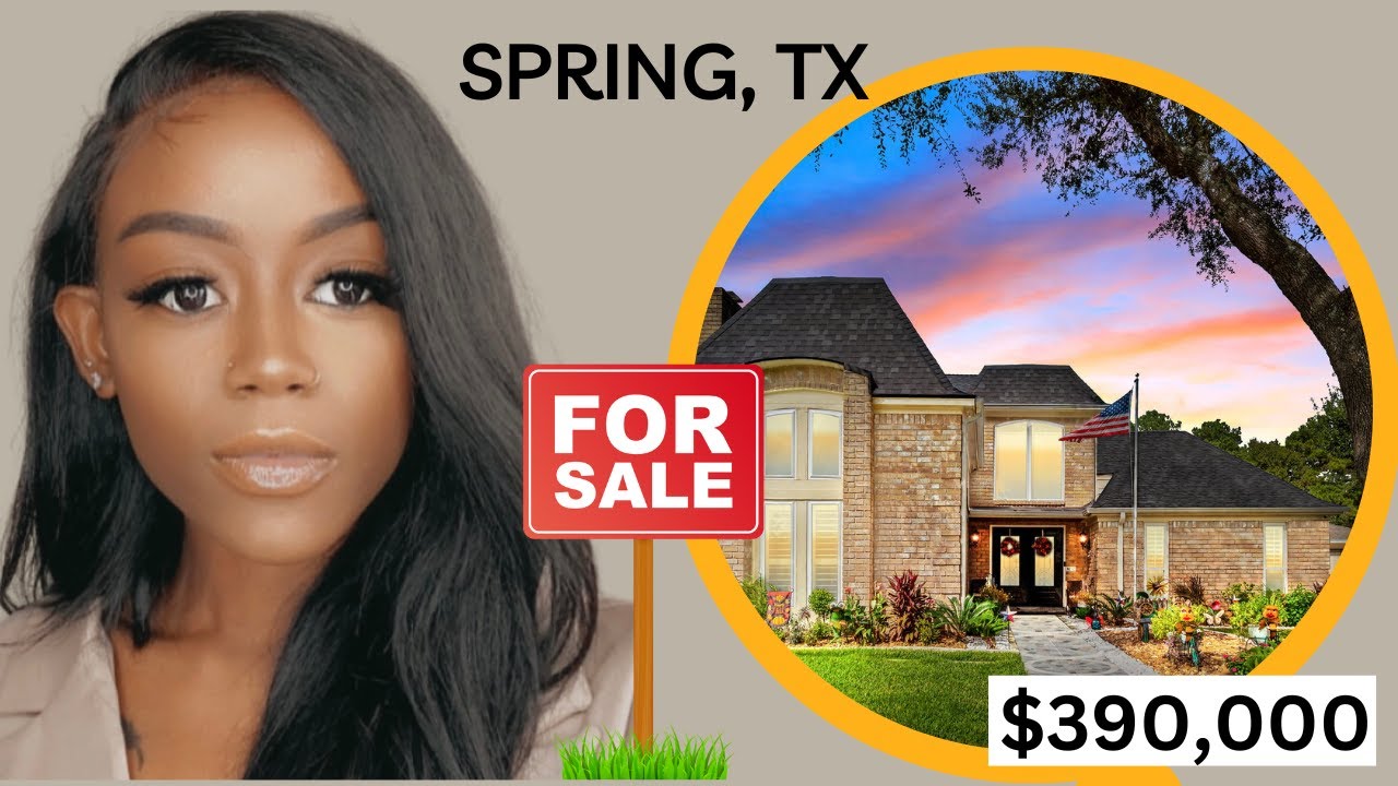 Houston Texas Homes for Sale in Spring Texas Lets walk through our new listing! YouTube