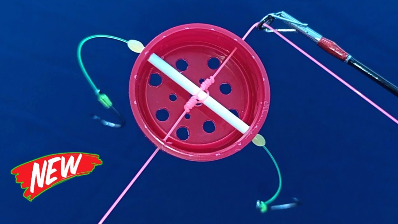 NO More Tangled Rigs Wiht This T KNOT Two fishing hook Fishing