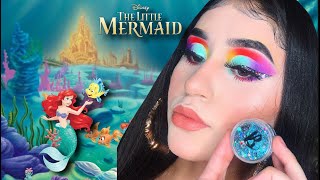 ARIEL PRINCESS DE DISNEY MAQUILLAJE INSPIRADO POR SU COLORES| LIZZ CARBAJAL