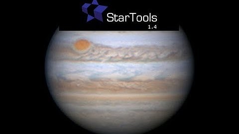 Astrophotography Planetary image processing in Startools.  Jupiter Celestron C9.25 and ZWO asi224mc