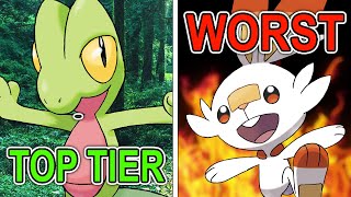 Pokémon Starter (Basic) Tier List!