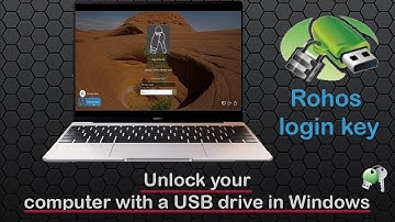 Unlock your computer & laptop with a USB drive | Rohos Logon Key | The Tech Ustad |