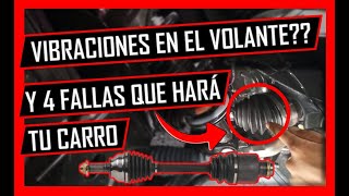 🔴5 Sintomas De JUNTAS HOMOCINETICAS Dañada 👉 Vibra Al Acelerar? y Estas otras 4 FALLAS⚠️