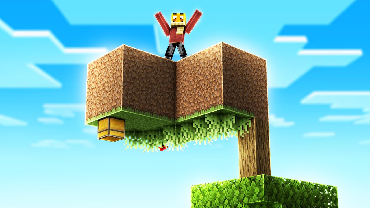 SKYBLOCK, aber alles verkehrt herum