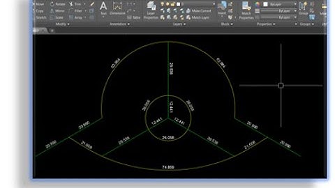 AutoCAD Lisp Find Intersection Segments Lengths