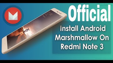 How To Update RedMi Note 3 To Android Marshmallow 6.0 MIUI 8 Stable Official.