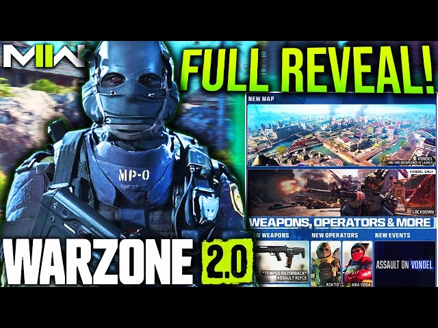 Call of Duty Warzone 2.0 reveals new map, release date, and more