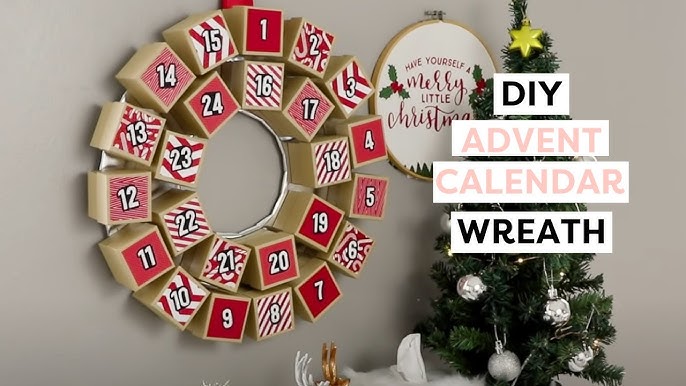 Diy Advent Calendar Wreath A Step-by-step 2024