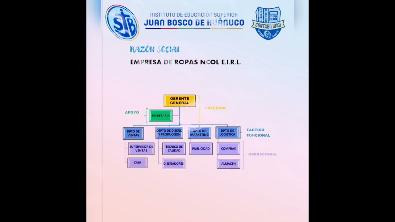 Organigrama de empresa de ropa: estructura y funciones - Organigrama de una  empresa