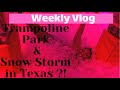 Weekly Vlog | Trampoline Park & Snow Storm in Texas?! | Dee’s Curve