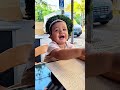 When a child learns a new word #funny #funnyprank #youtube #funniestvideo #funpage