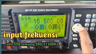 input frekuensi radio SSB samyung SRG-3150DN