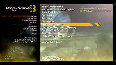 Modern Warfare 3 Beta with Pre Game Lobby