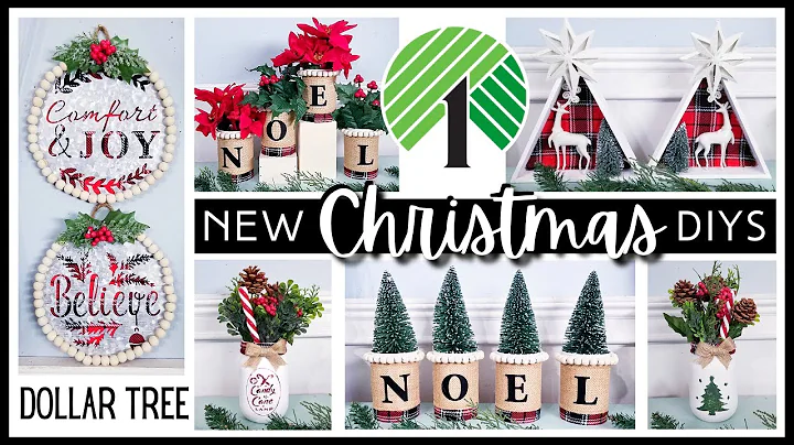 *NEW* DOLLAR TREE DIY Christmas DECOR Ideas You MU...