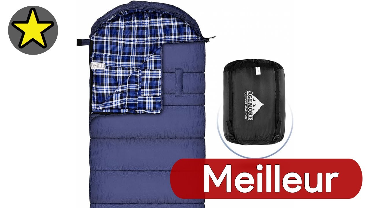 Sac De Couchage Camping Léger - Compact 210x75cm - Sac Inclus