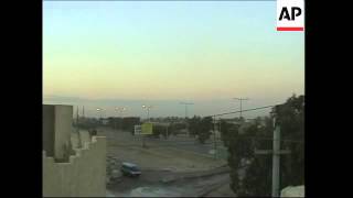 Audio of gunbattle on road to airport