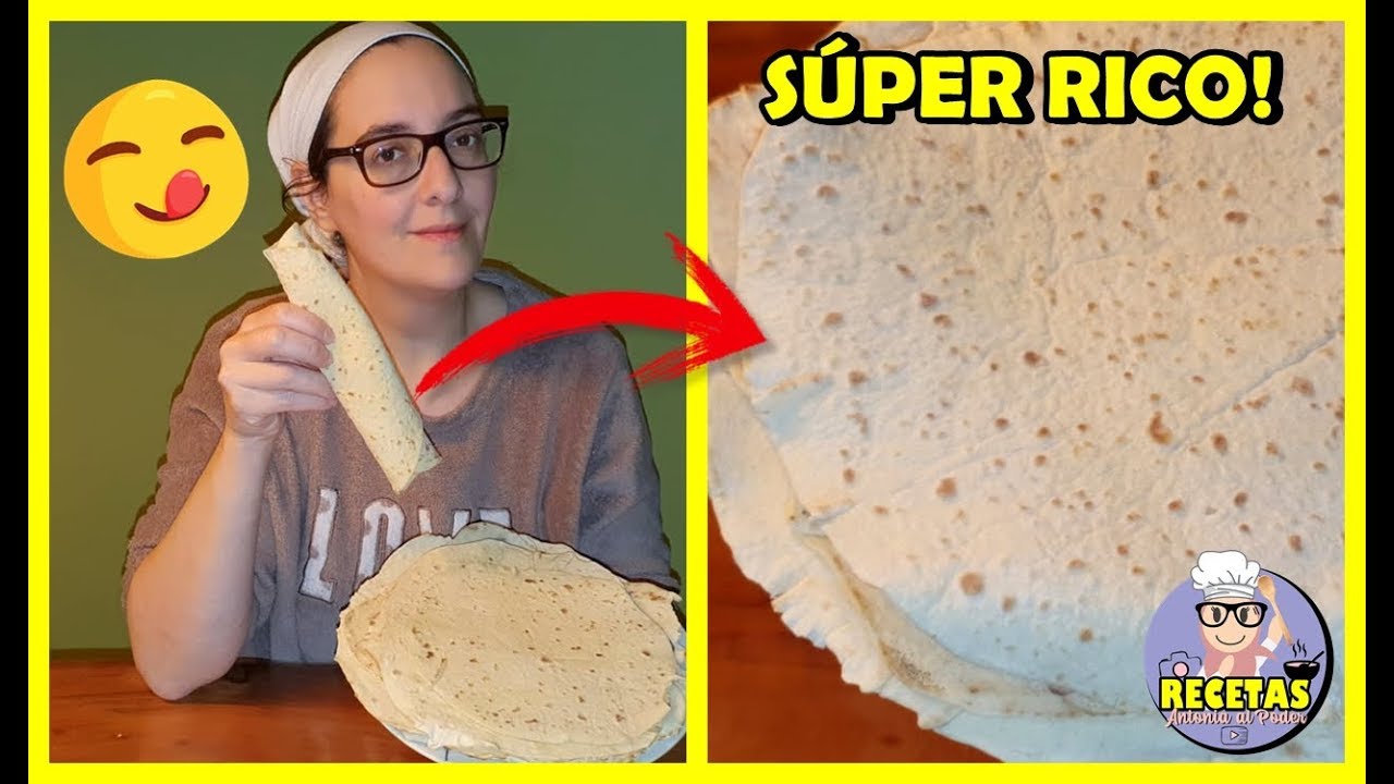 PAN Para FAJITAS Y DURUM!!!! Súper RAPIDO y RIQUÍSIMO