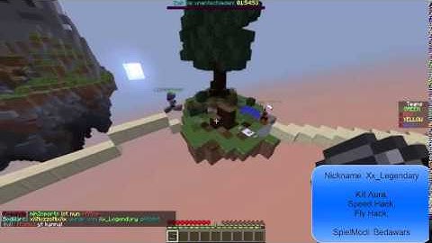 Xx_Legendary | Kill Aura, Speed Hack, Fly, | GommeHD.net
