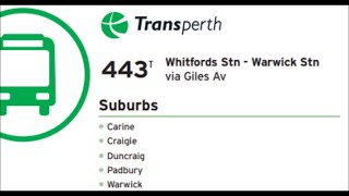 Transperth 443T