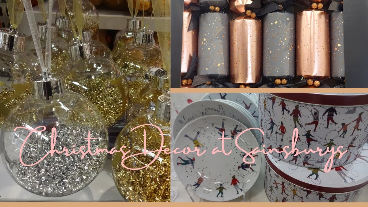 SAINSBURY'S CHRISTMAS DECOR l MINKO YouTube