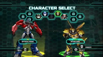 Transformers Prime Optimus Prime Vs Bumblebee (Pc Gameplay)