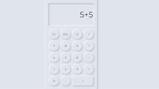 Neumorphism Basic Calculator using HTML and CSS | Working Calculator JS | Calculator With JavaScript