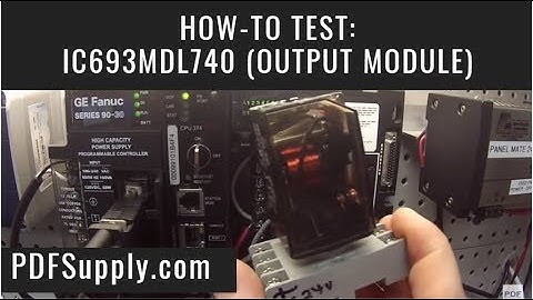 How-To Troubleshoot: IC693MDL740 Output Module (Programming Tutorial & Training Video)