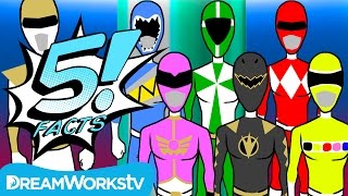 5 Mighty Morphin' POWER RANGERS Facts | 5 FACTS