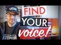 How to find your voice as a writer