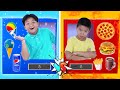 Eric y Alex y Juguetes de Comidas 🍔🍦 | Desafío de Comida Caliente vs Fría | Challenge para Niños