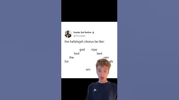 Thumbnail of The Hallelujah Chorus Be Like
