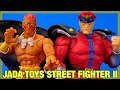 Round 3 fight jada toys street fighter ii dhalsim and m bison ultra action figure review