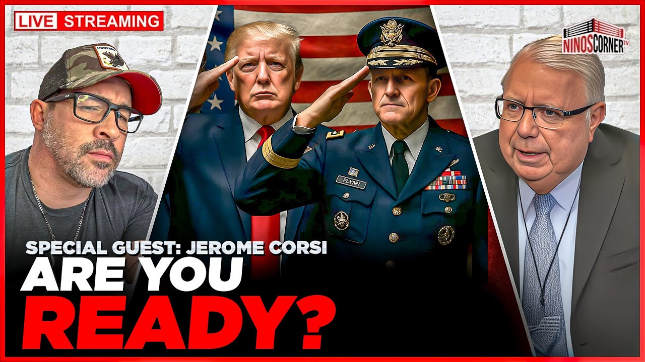 Ghislaine Maxwell Drops 100 Names? Trump & Flynn Hint at Obama Takedown! Jerome Corsi Explains