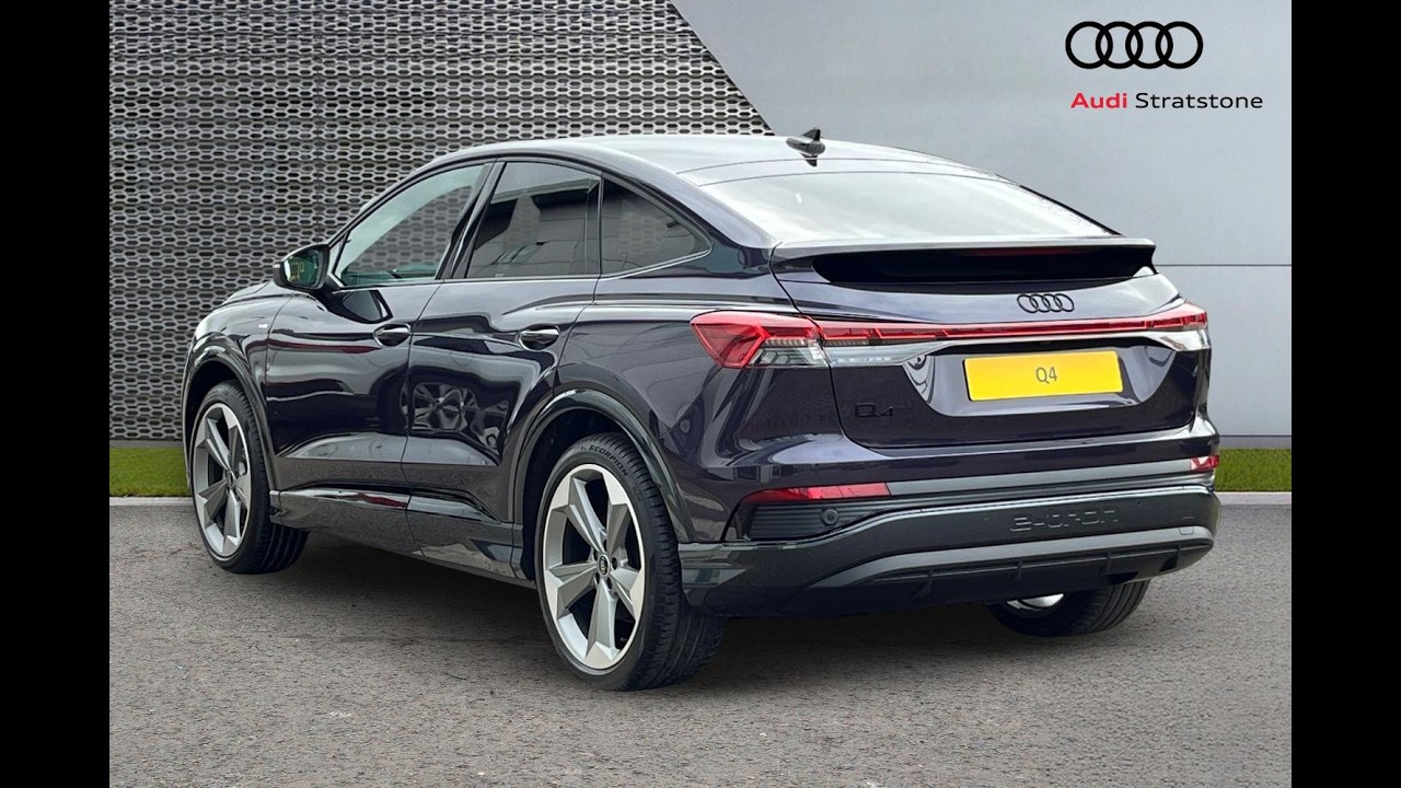 The All New Audi Q4 Sportback Black Edition