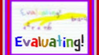 Evaluating Algebraic Expressions