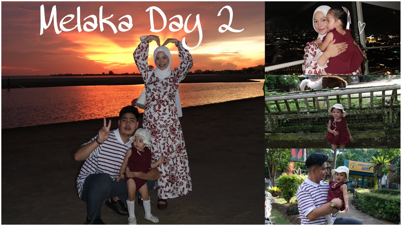 MELAKA TRIP DAY 2! ₊˚⊹ ᰔ (( Zoo Melaka, Menara Taming Sari, Pahlawan Walk, Asam pedas and more! ))
