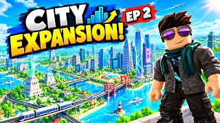🏙️ I EXPANDED MY CITY in Roblox! 😱🔥 | Mini City Tycoon EP 2 screenshot 2