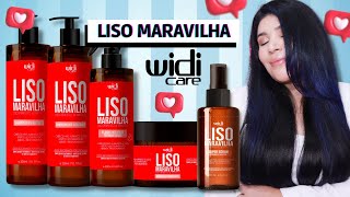 ❣️ LISO MARAVILHA WIDI CARE: Cabelo alinhado livre de frizz [Low Poo/Vegano]