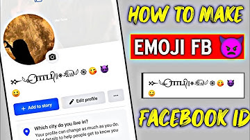 How To Create Unique Emoji Name Facebook Account 2023| Make Emoji Name Facebook Account| Emoji Fb