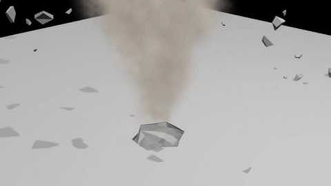 Blender 3D Project: Explosion Tests, New Test v3.0