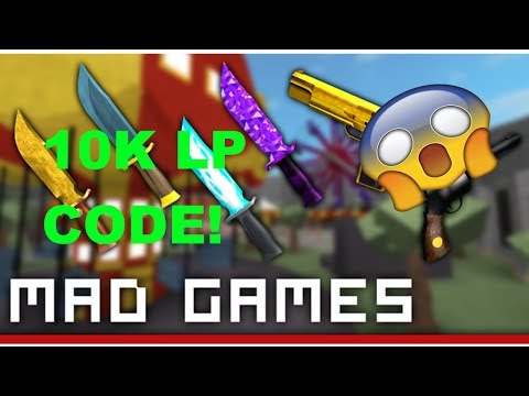 Roblox Mad Games 100 Lp Codes 100lp Funnycattv - 