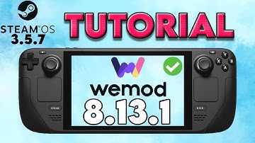 WeMod 8.13.1 Steam Deck SteamOS 3.5.7 Install Setup Guide Tutorial #steamdeck #wemod