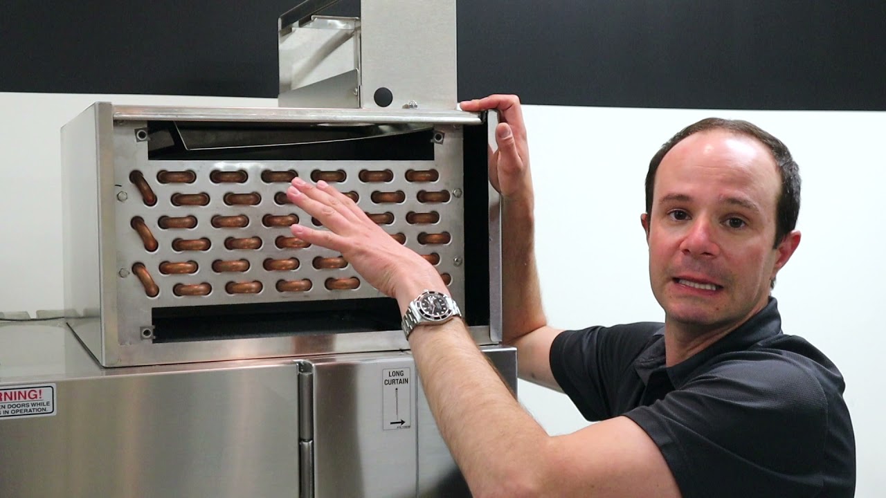 Champion Dish Machine - Cleaning The Heat Recovery System on the Pro VHR Conveyor Machine