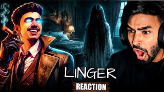 A GHOST ENTERED IN MY BEDROOM REACTION VIDEO | LINGER 