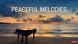 Soft Piano Music 🌿 Scenic Sunset Horizons 🌿Peaceful Melodies for Quiet Moments