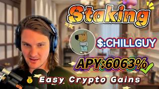 🔥 Full Solana CHILLGUY staking guide — 6062.50%+ APY high returns and zero-risk strategy explained!