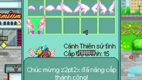 Avatar 2D- Nâng Cấp Cánh Thiên Sứ Tình Yêu, Vương Miện Huyền Vũ